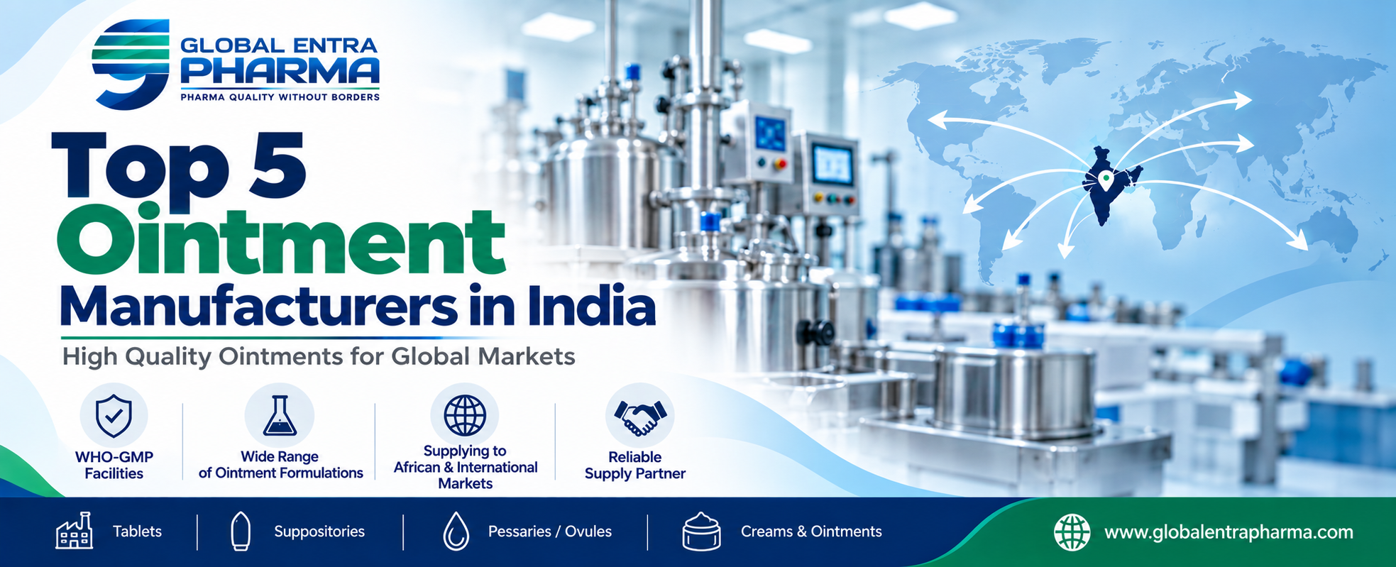 Top 5 Ointment Manufacturers in India